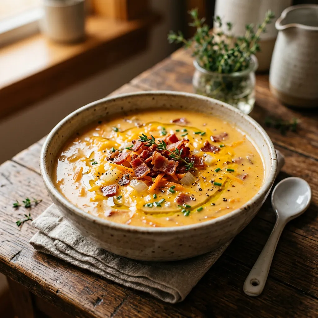 Bacon Cheese Soup
