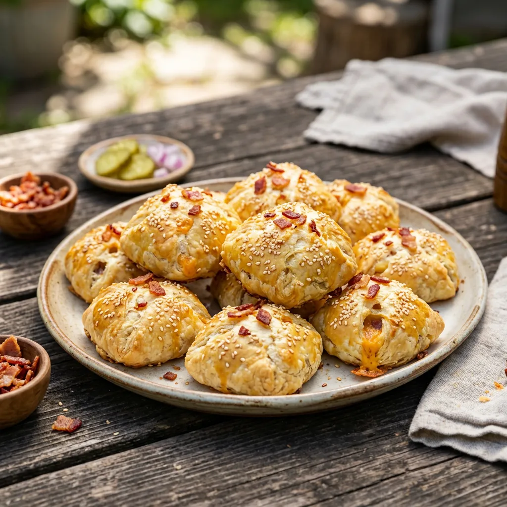 Bacon Cheeseburger Bombs Recipe
