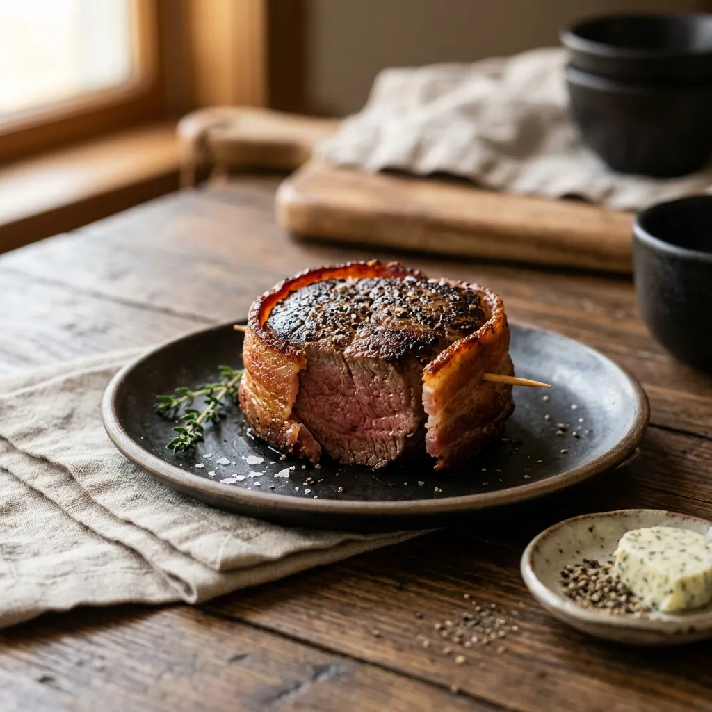 Bacon Wrapped Filet Mignon