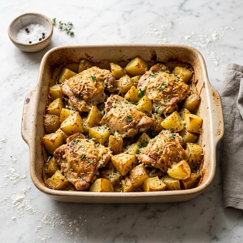Baked Chicken and Potatoes