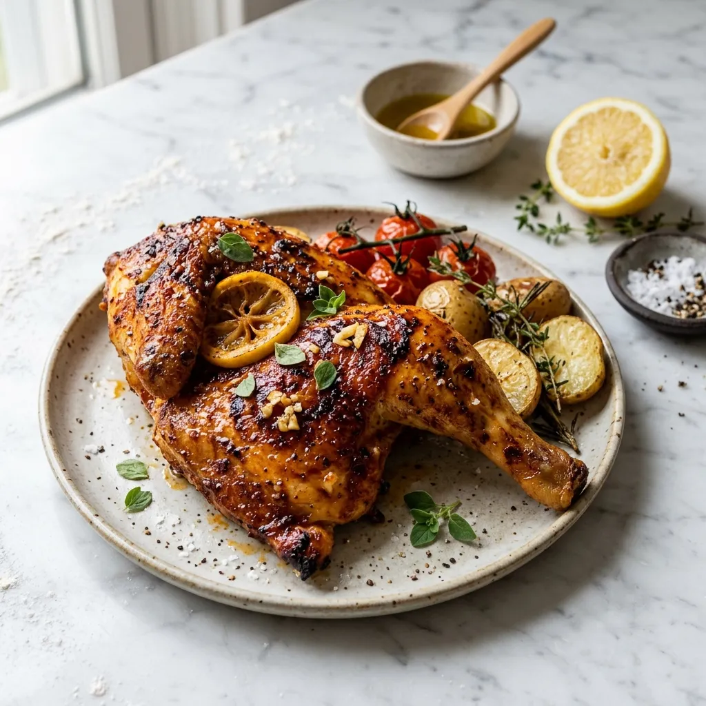 Baked Chicken With Smoked Paprika