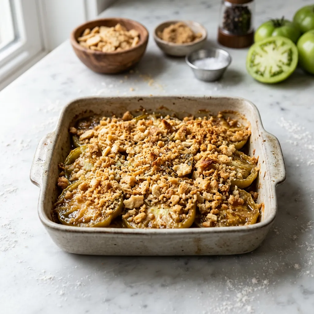 Baked Green Tomatoes Recipe