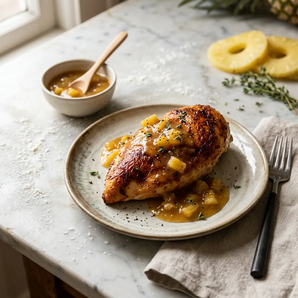 Baked Pineapple Chicken Breasts