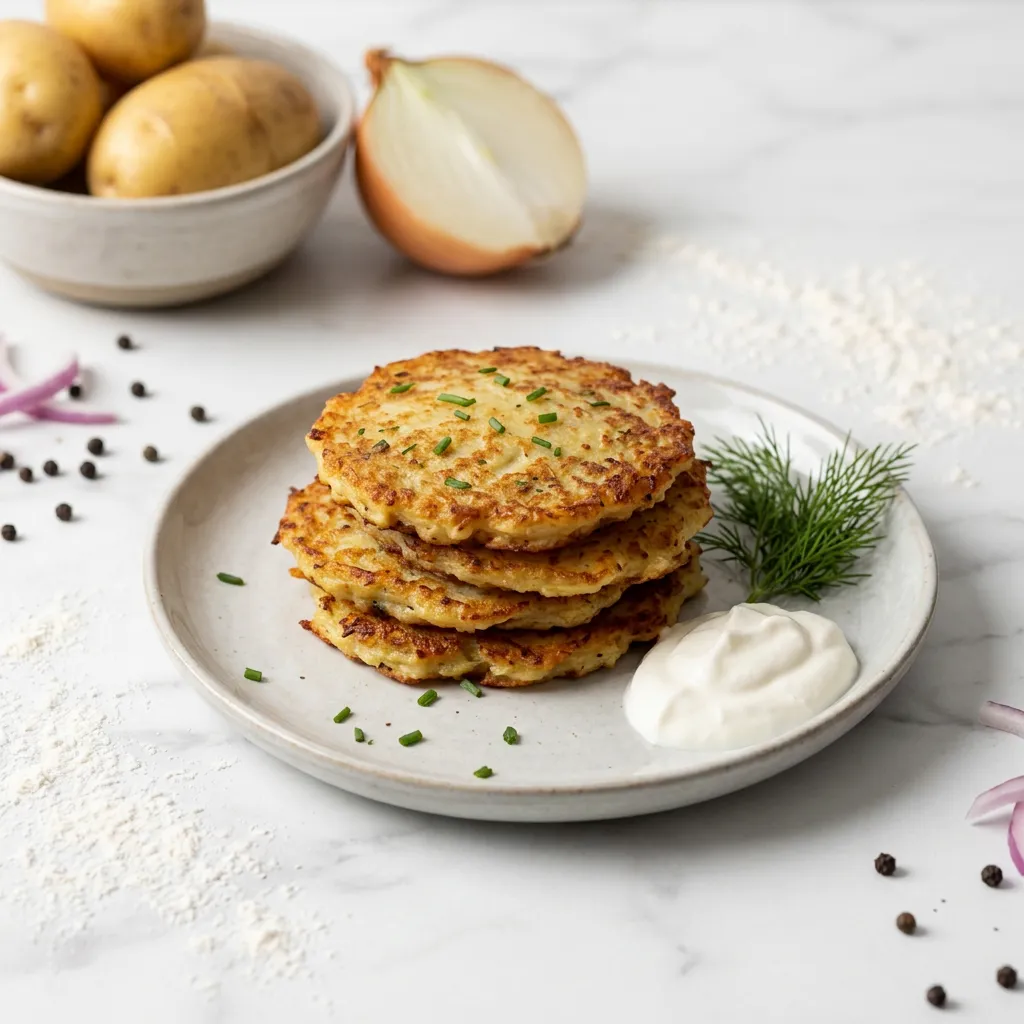 Baked Potato Latkes