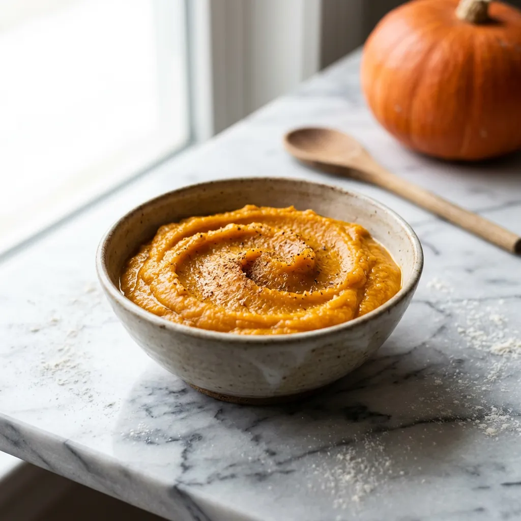 Baked Pumpkin Puree