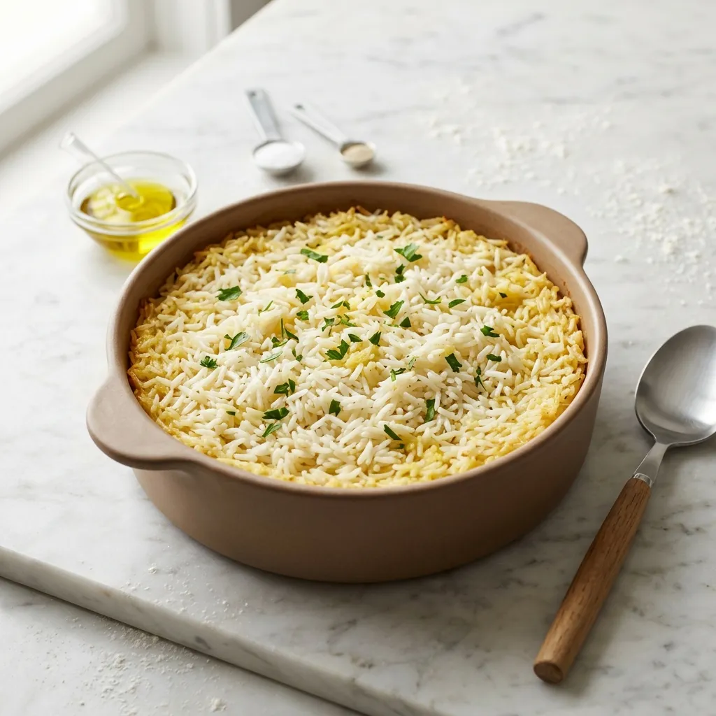 Baked Rice Pilaf