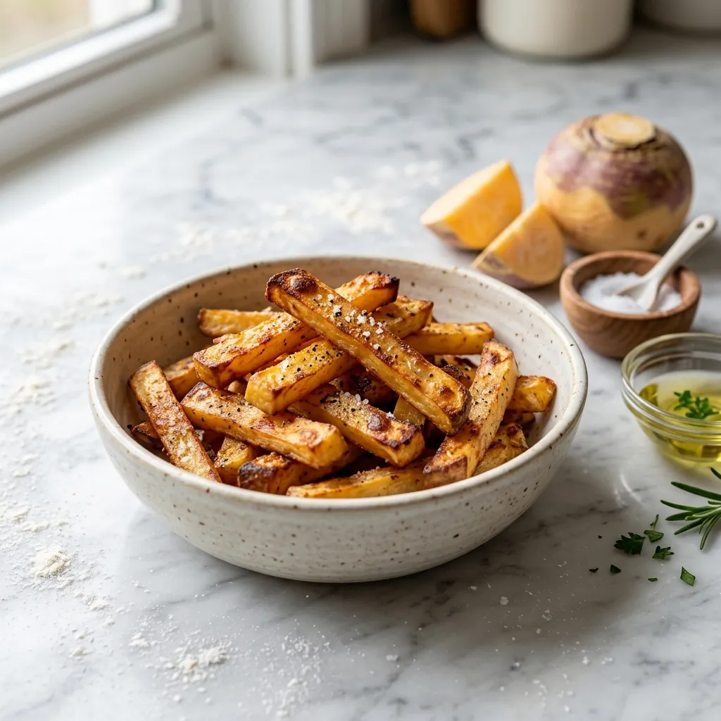 Baked Rutabaga Fries