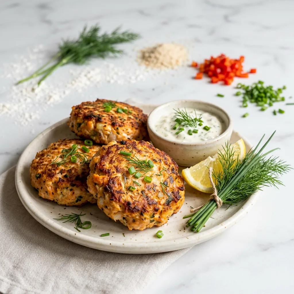 Baked Salmon Croquettes