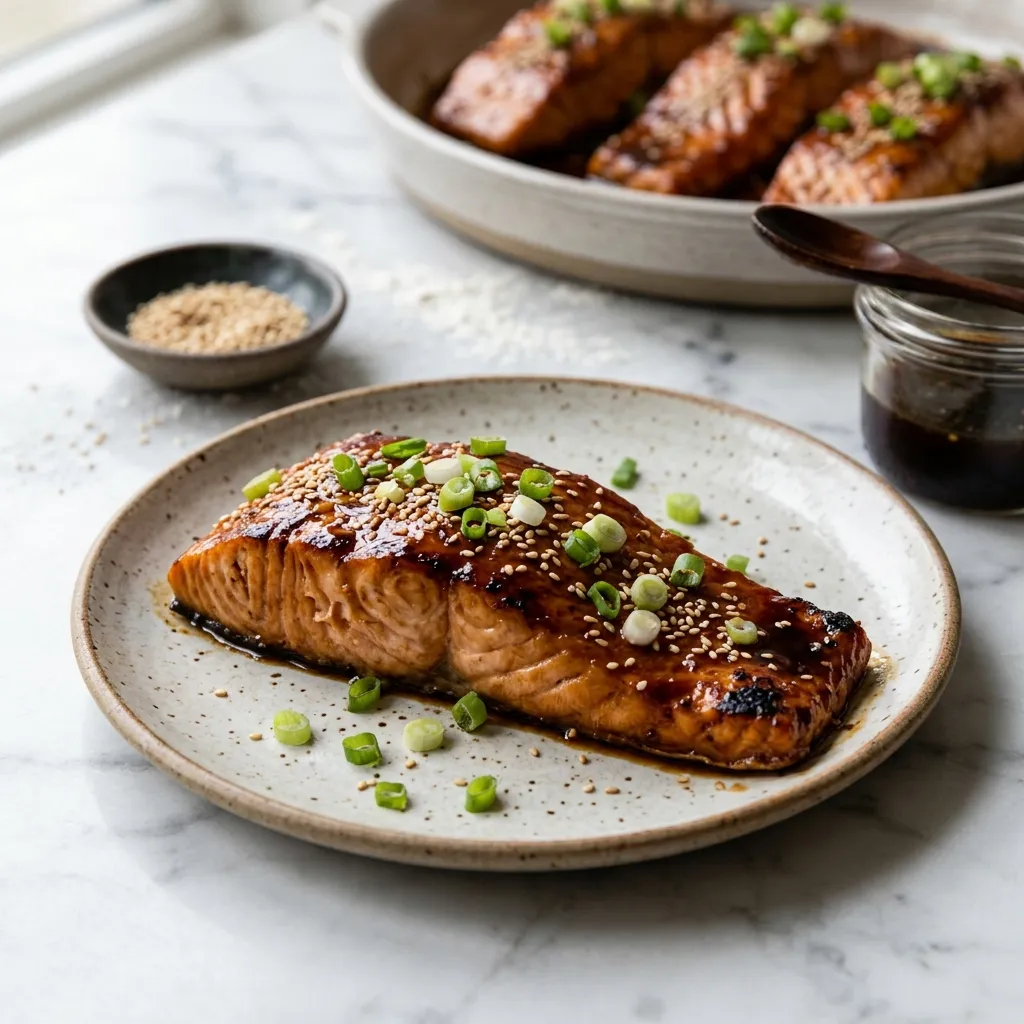 Baked Teriyaki Salmon Recipe