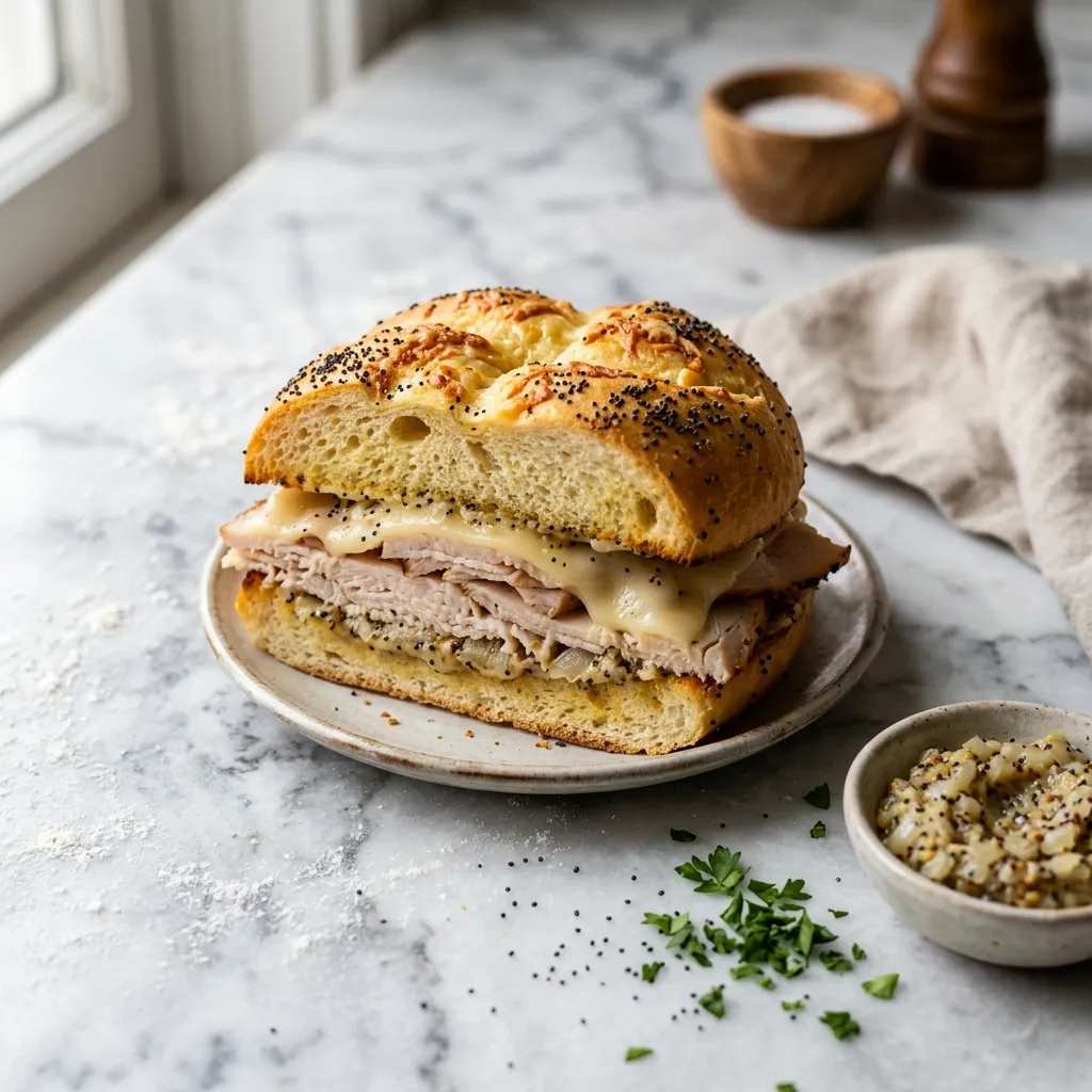 Baked Turkey Sandwich