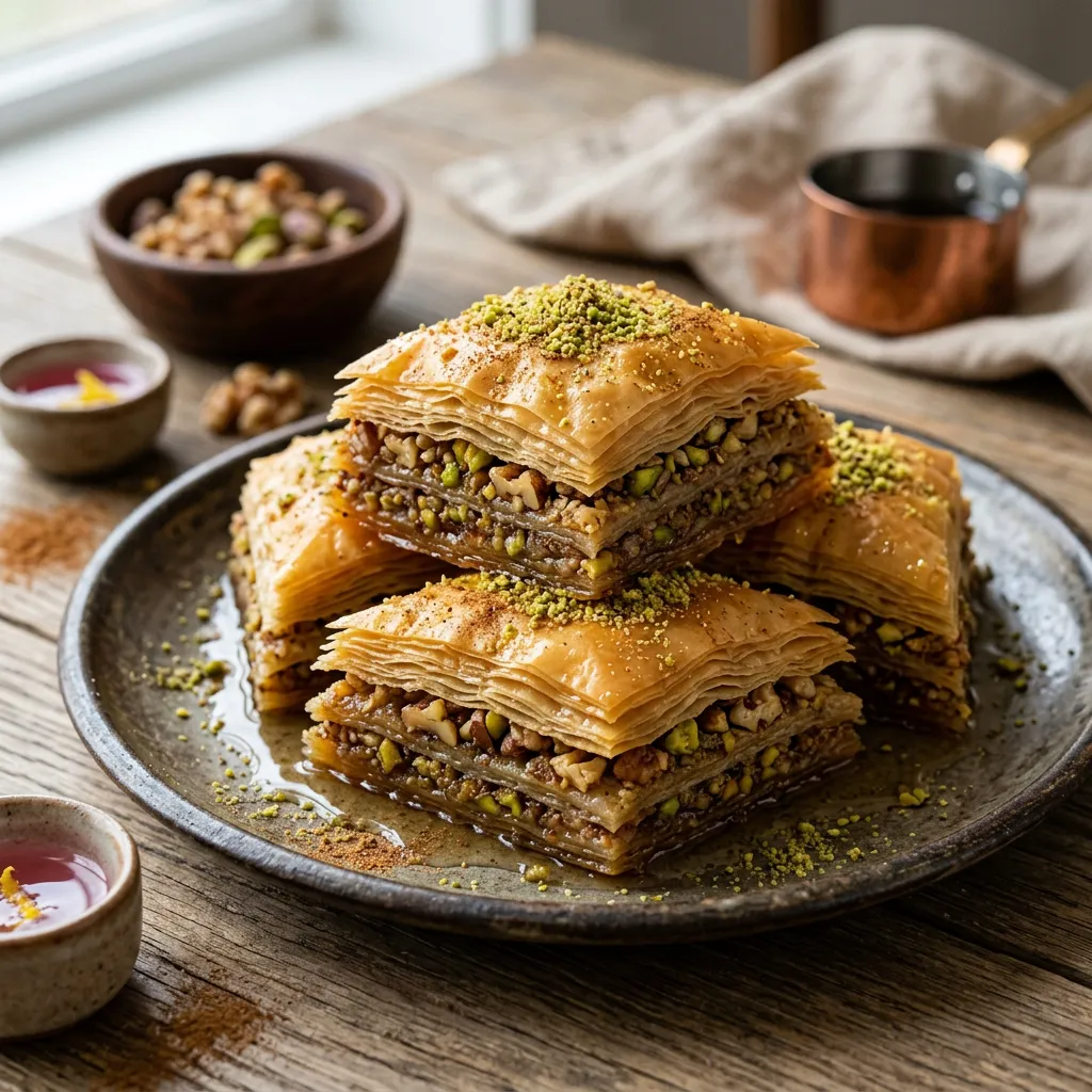 Baklava - How to Make Baklawa