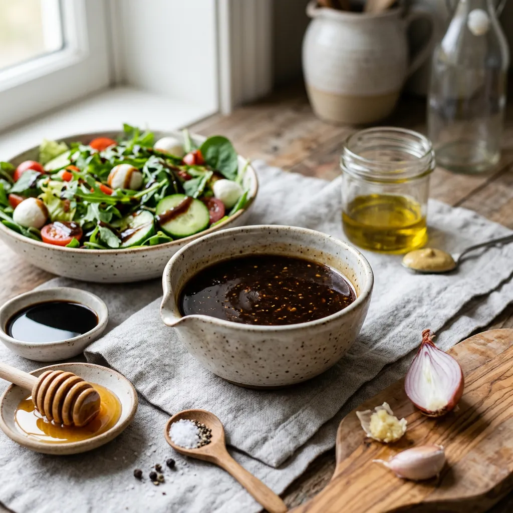 Balsamic Honey Salad Dressing