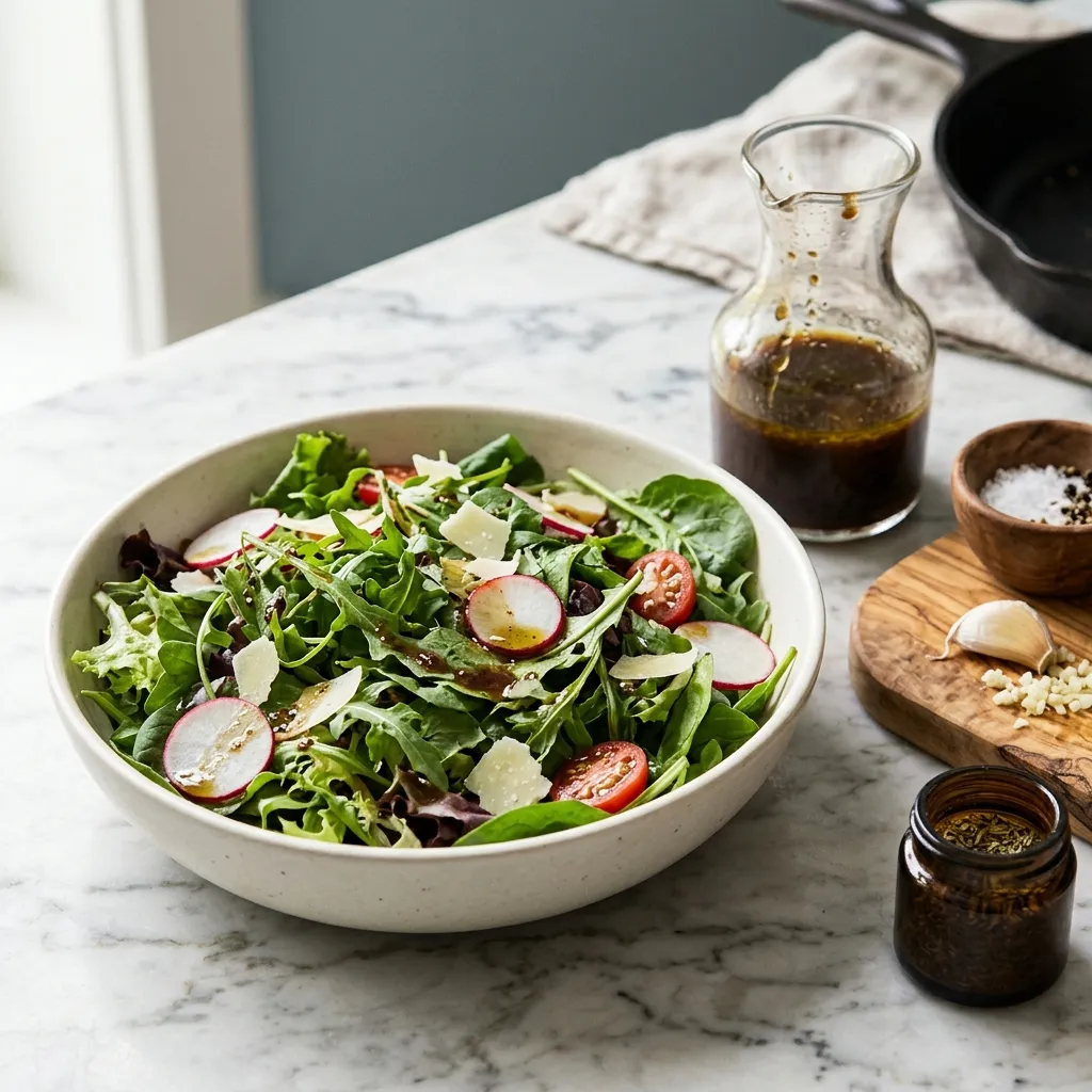 Balsamic Salad Dressing―Basic and Simple