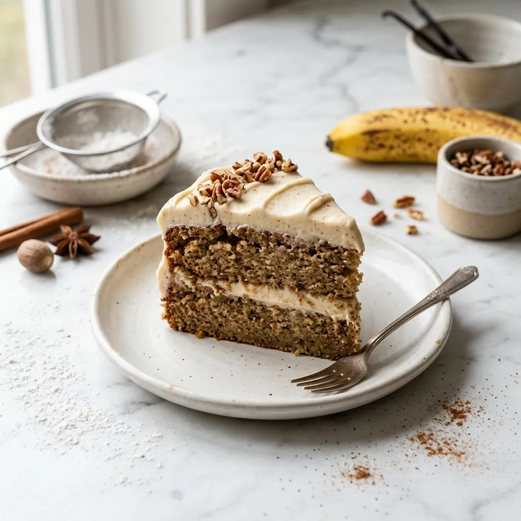 Banana Cake With Banana Frosting