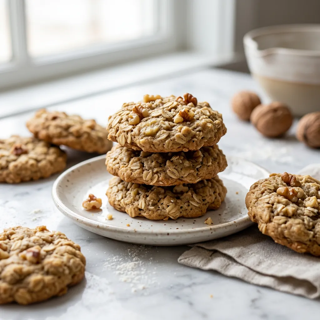 Banana Oatmeal Cookies Recipe