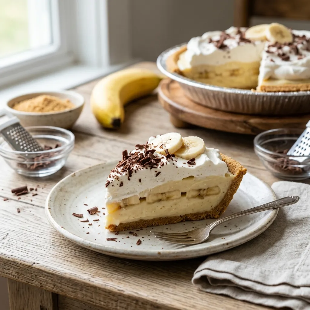 Banana Pudding Pie