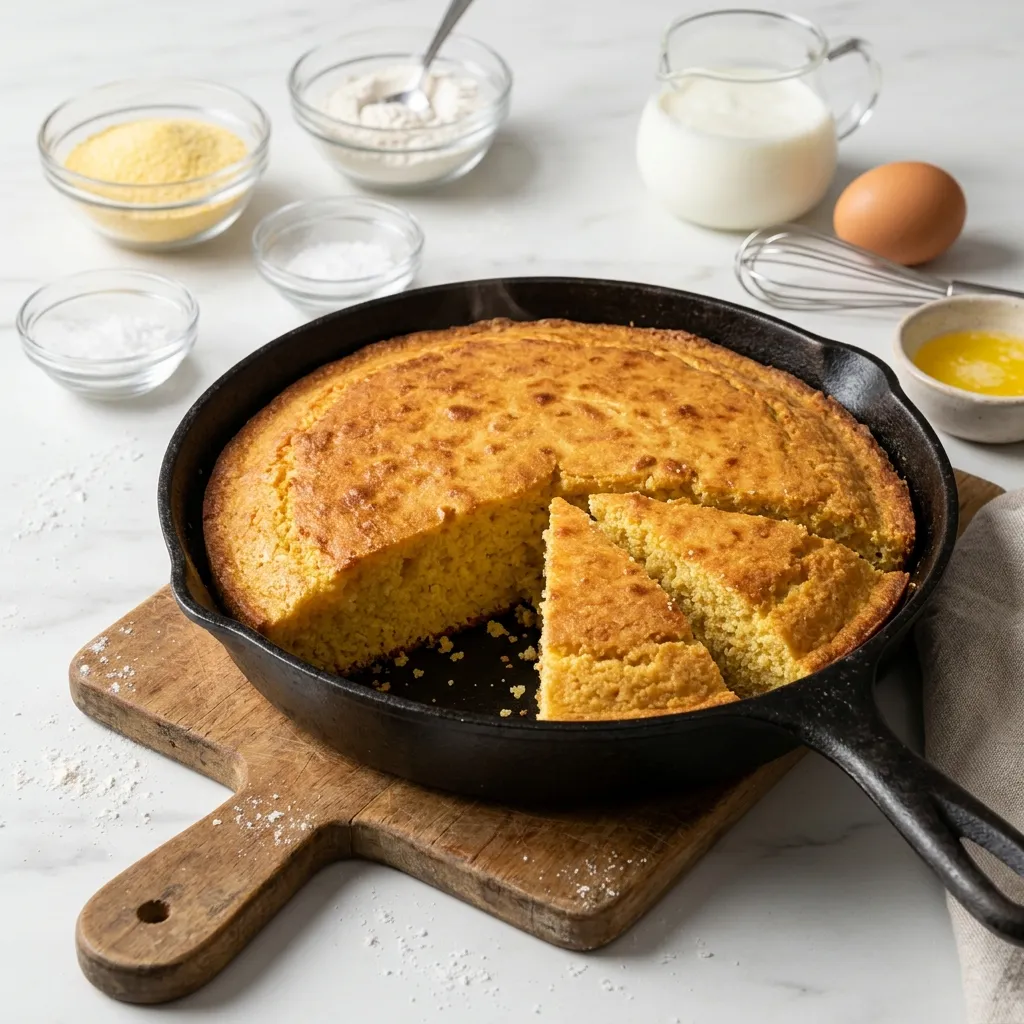 Basic Buttermilk Cornbread Recipe