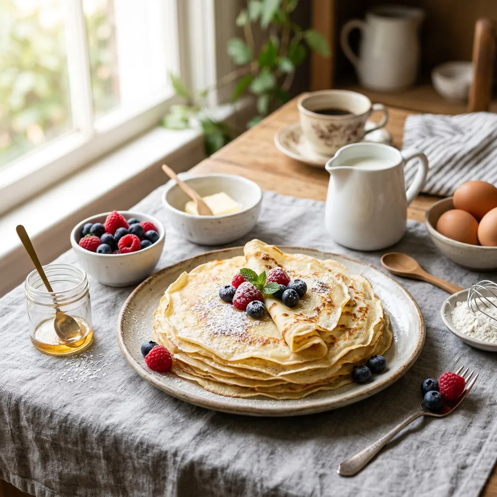 Basic French Crêpes