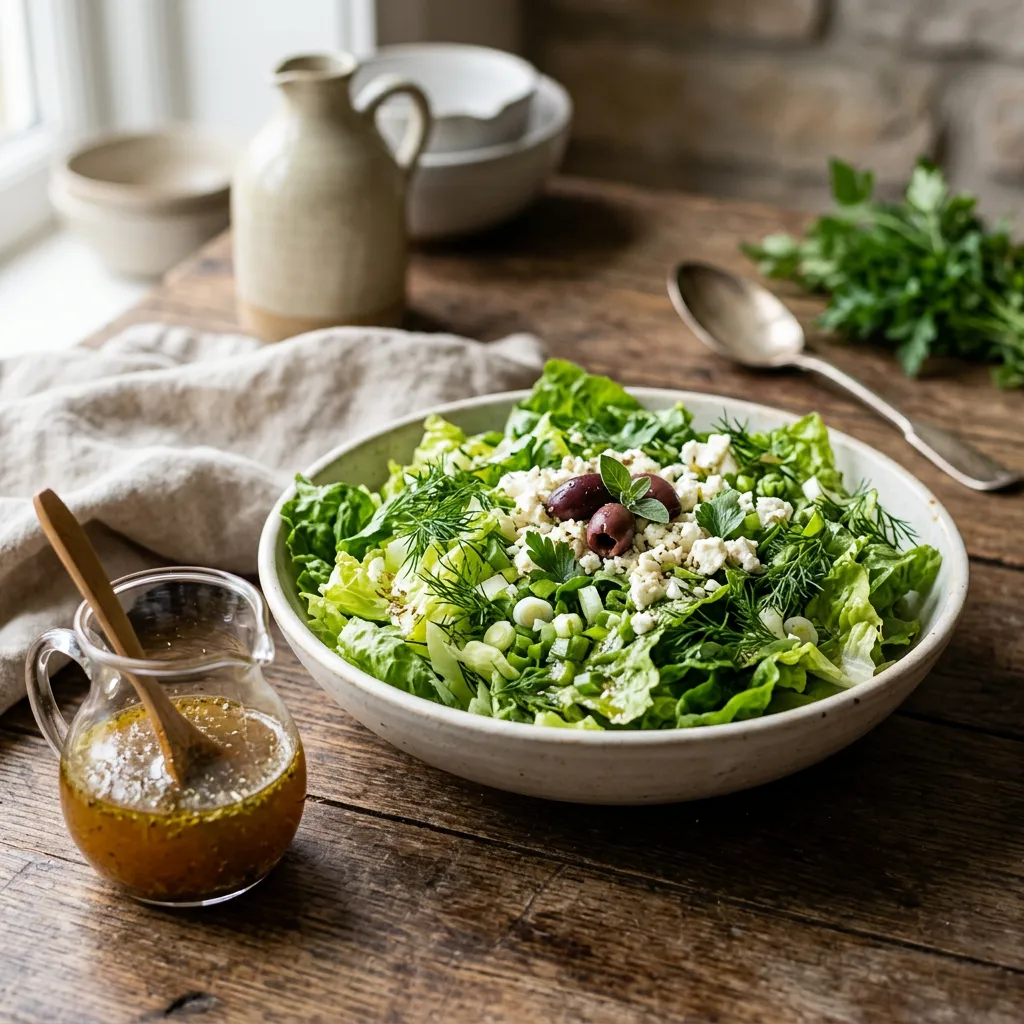 Basic Greek Salad Dressing Recipe