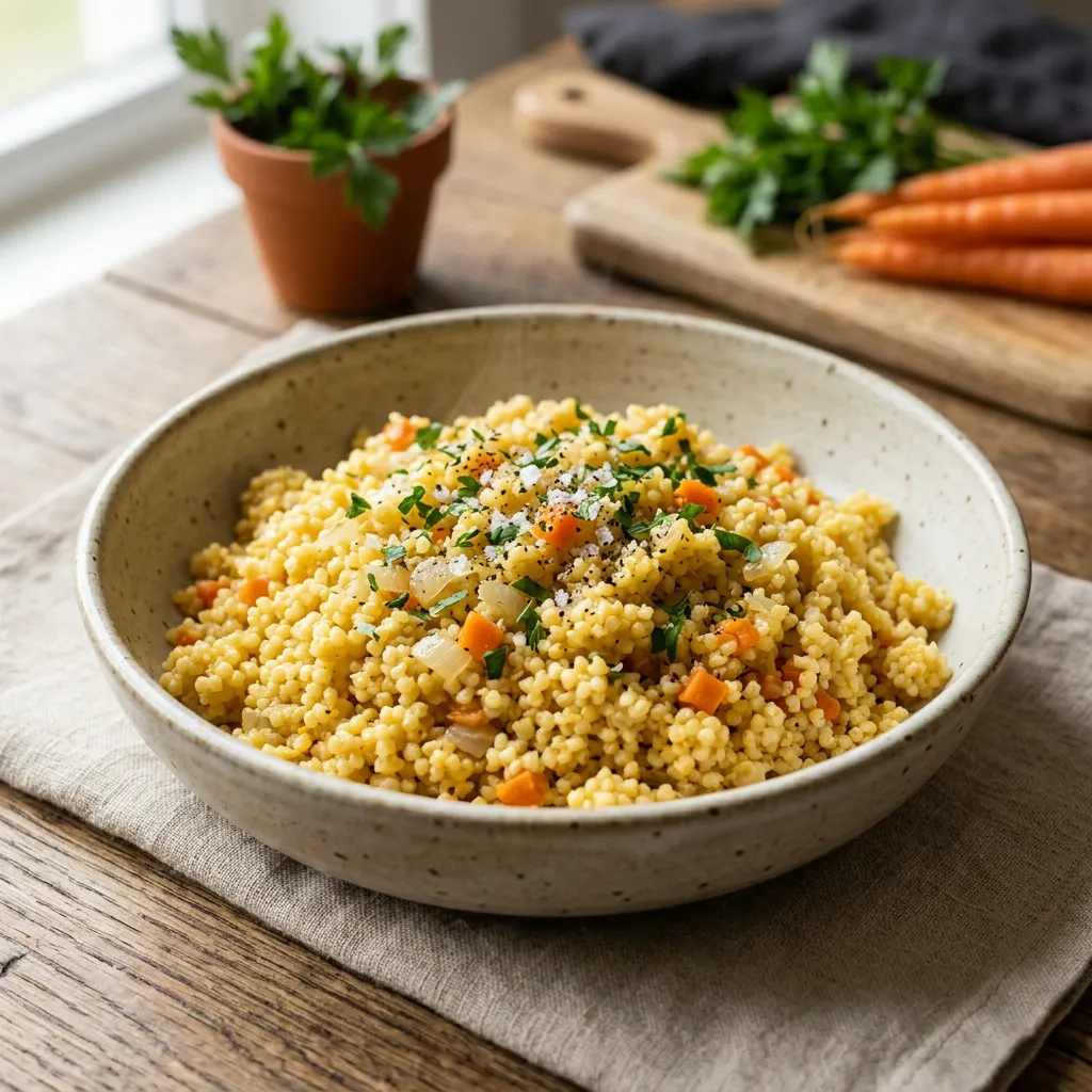 Basic Millet Pilaf Recipe