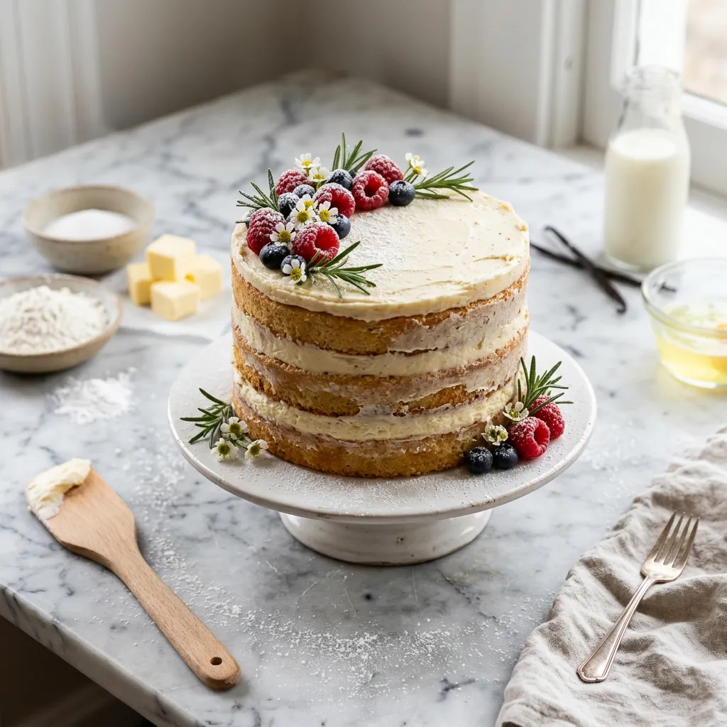 Basic Naked Cake