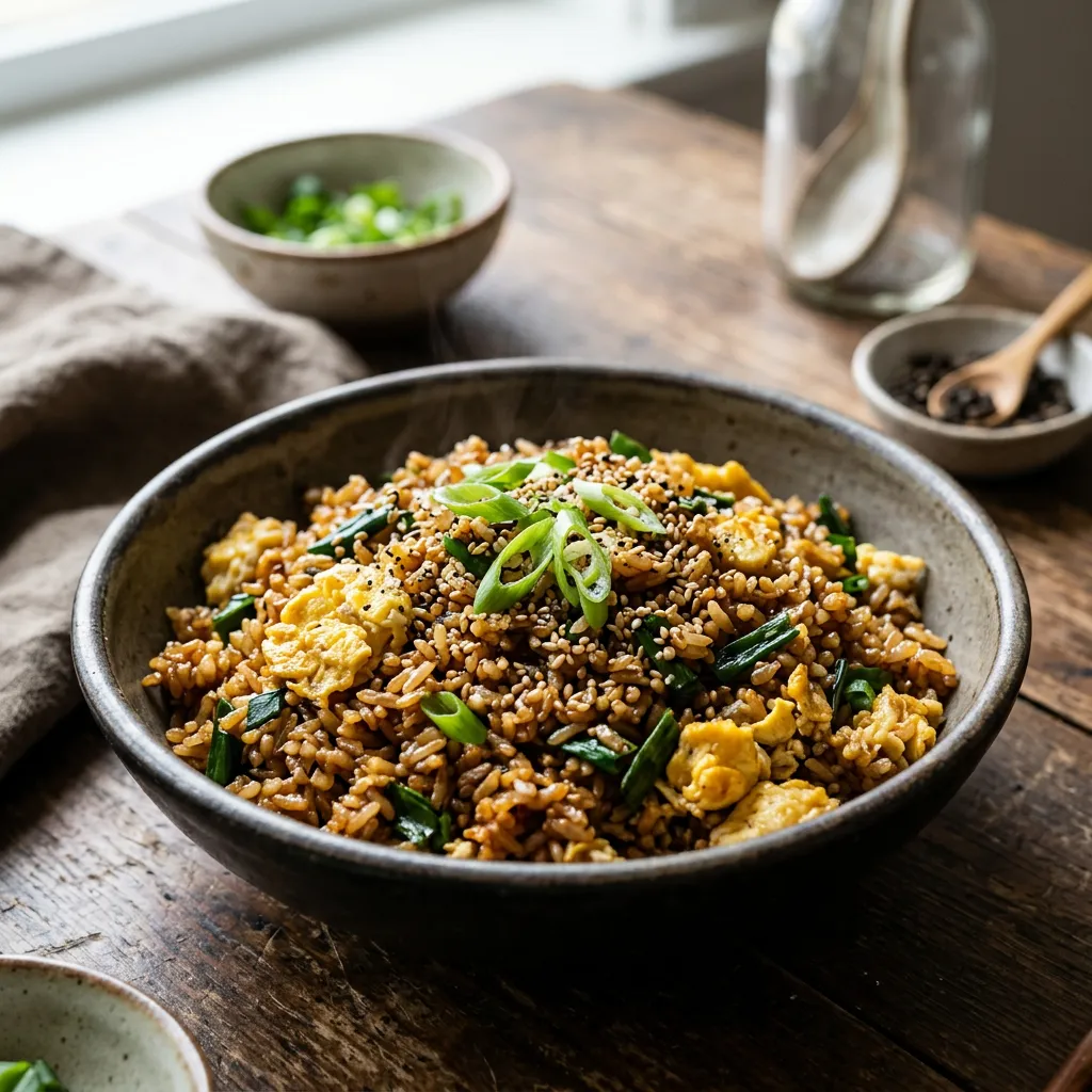 Basic Recipe for Fried Rice