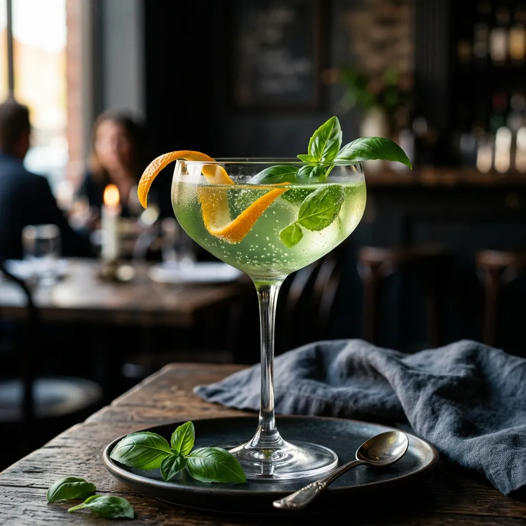 Basil-ica Cocktail