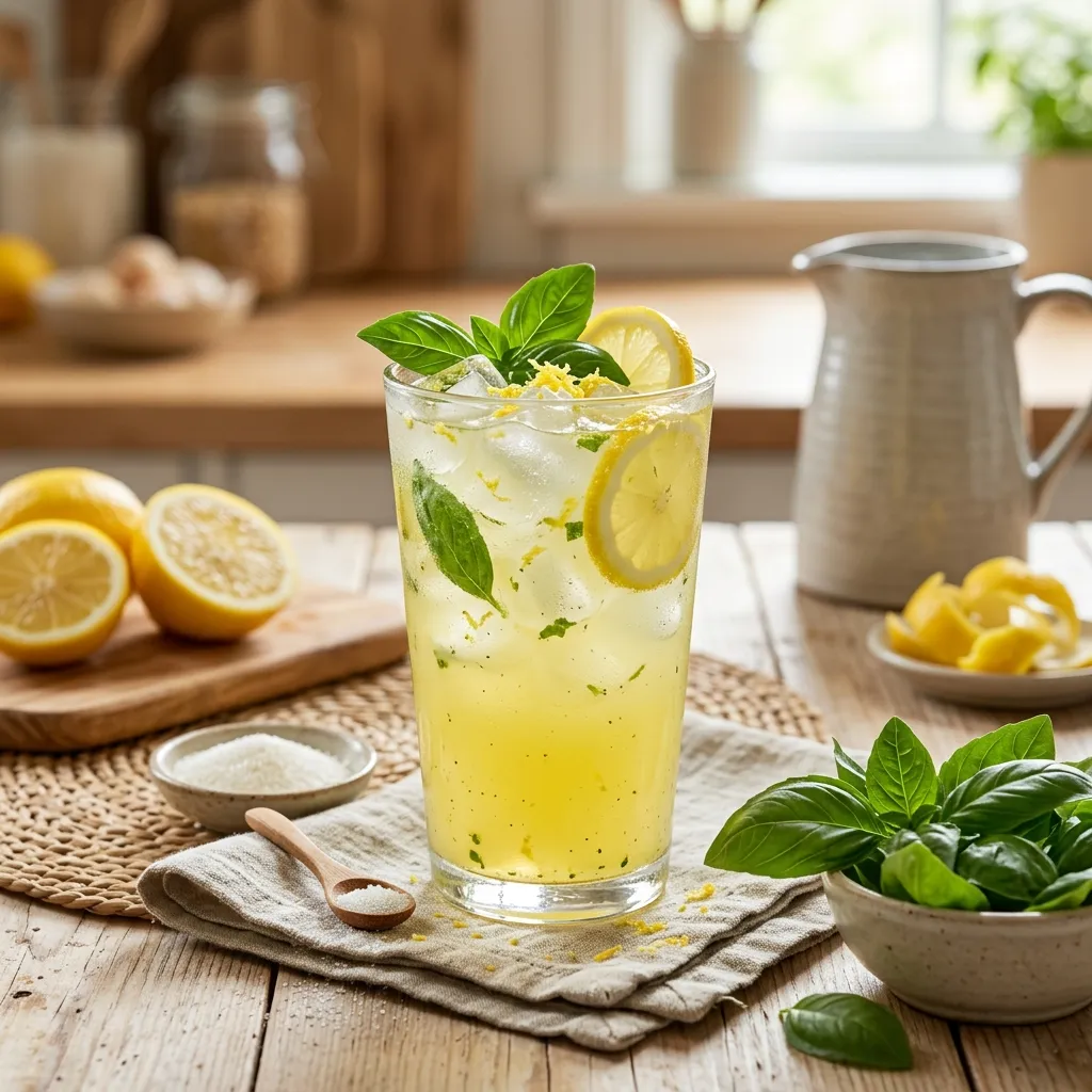 Basil Lemonade Recipe