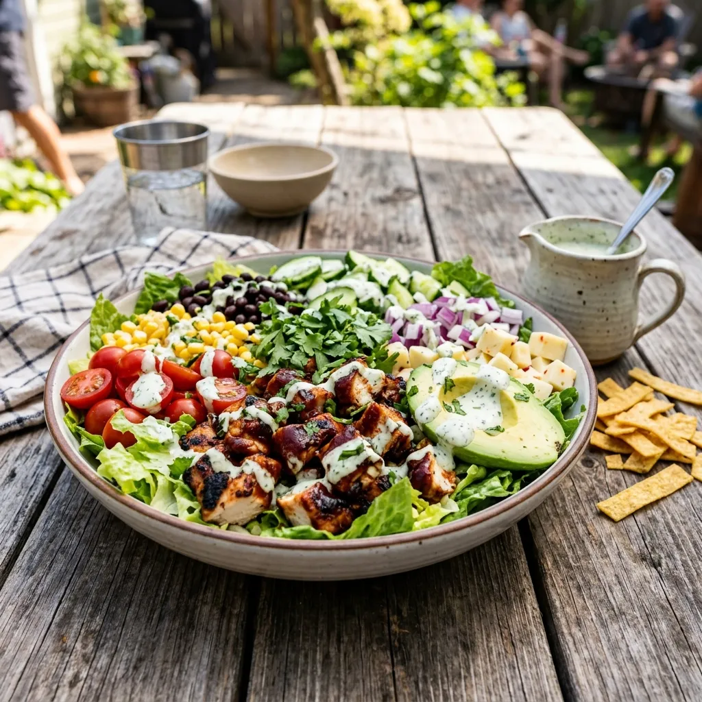 BBQ Chicken Salad
