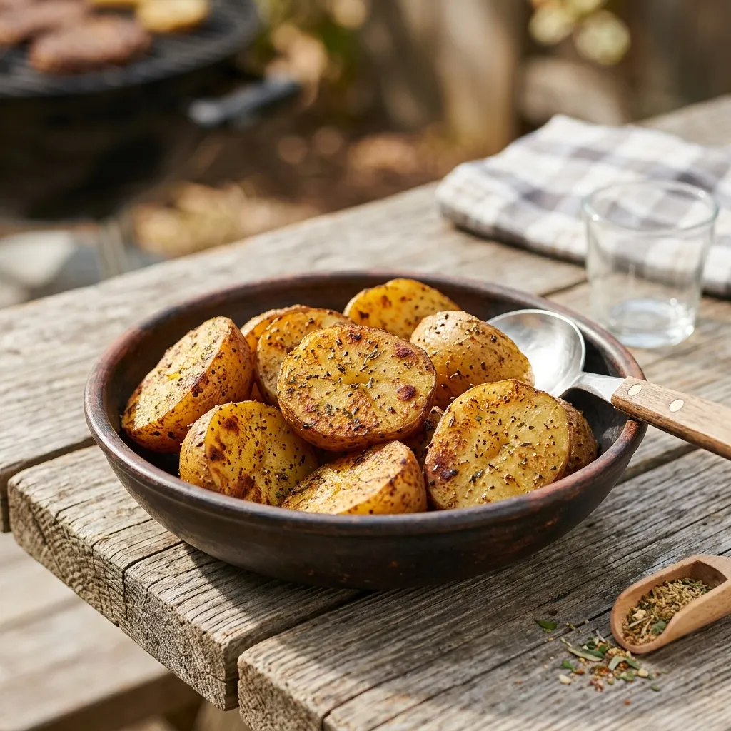 BBQ Smoked Baked Potatoes