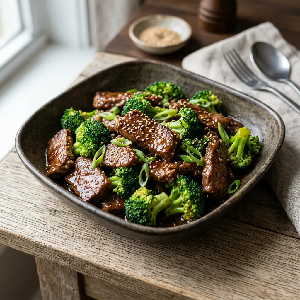Beef and Broccoli Stir-Fry