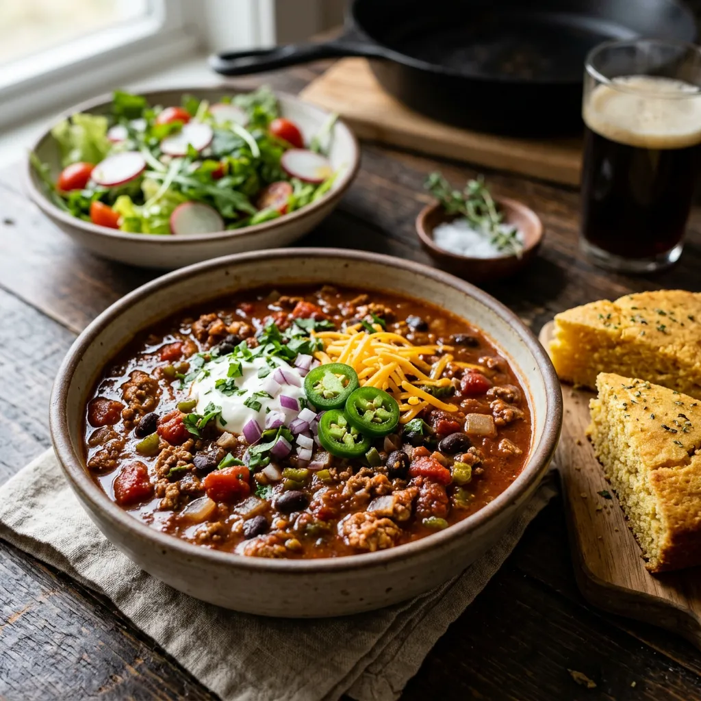 Beef and Pork Chili
