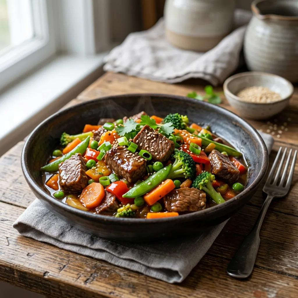 Beef and Vegetable Stir-Fry