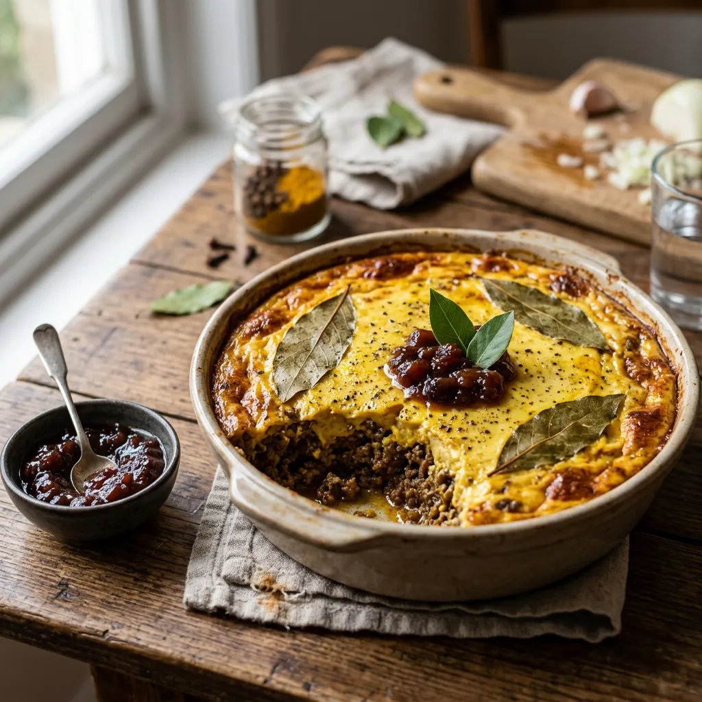 Beef Bobotie