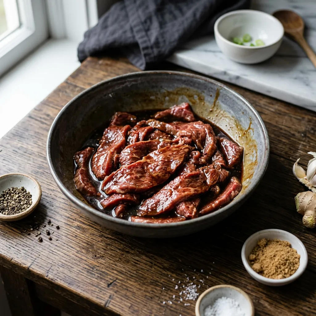 Beef Marinade for a Chinese Stir-Fry