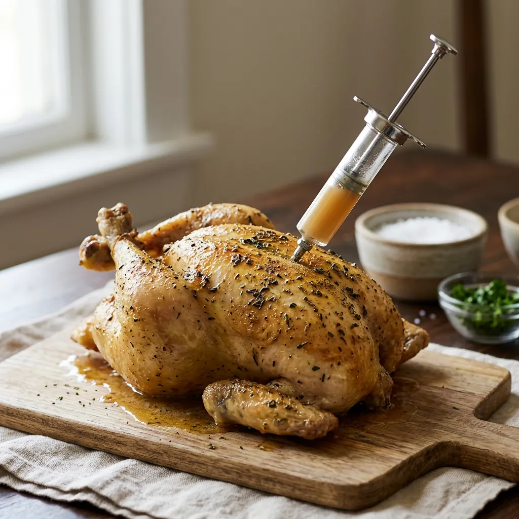 Beer and Butter Poultry Injection Marinade