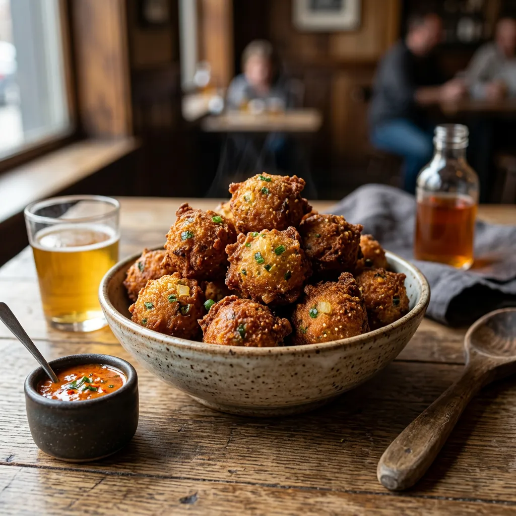 Beer Batter Hush Puppies