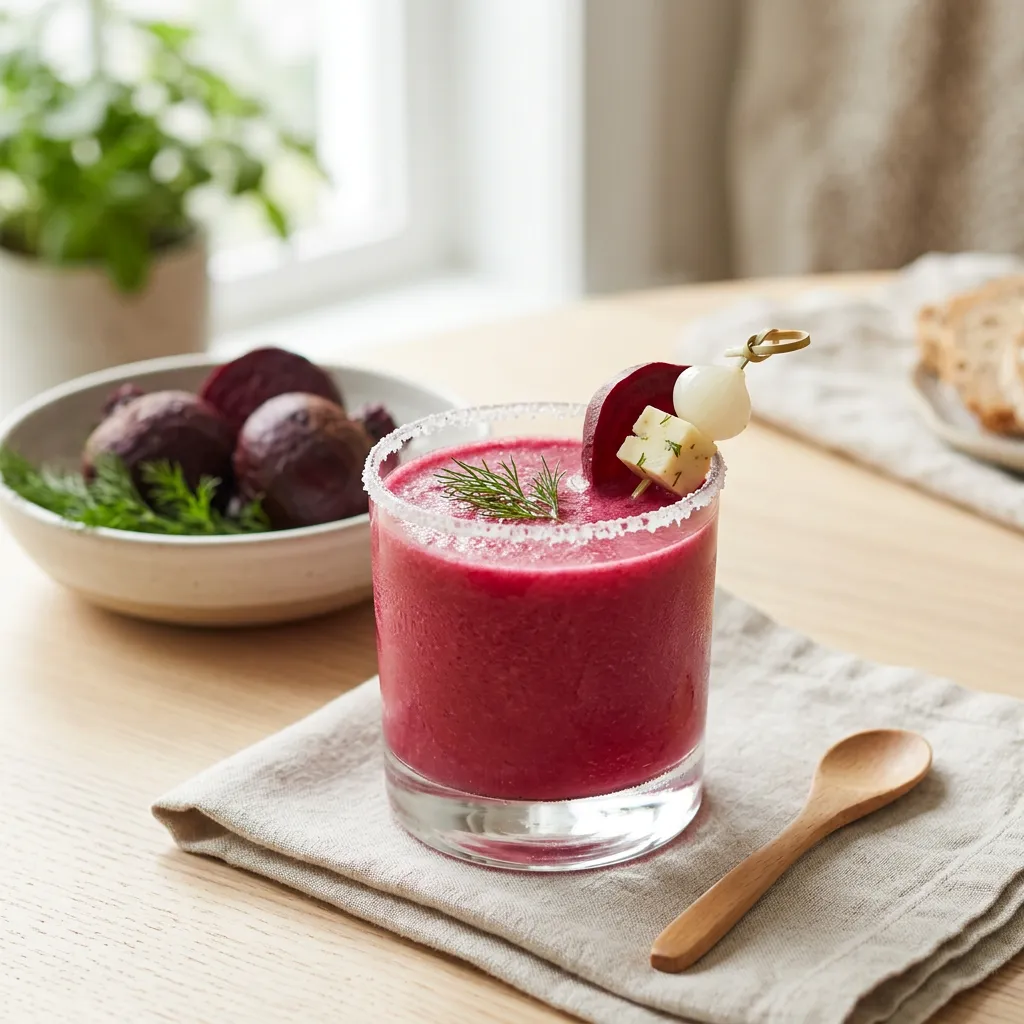 Beet and Aquavit Bloody Mary