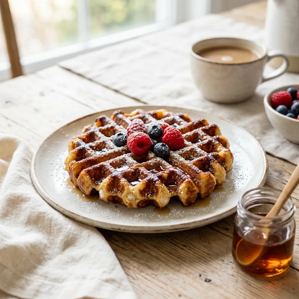Belgian Sugar Waffles