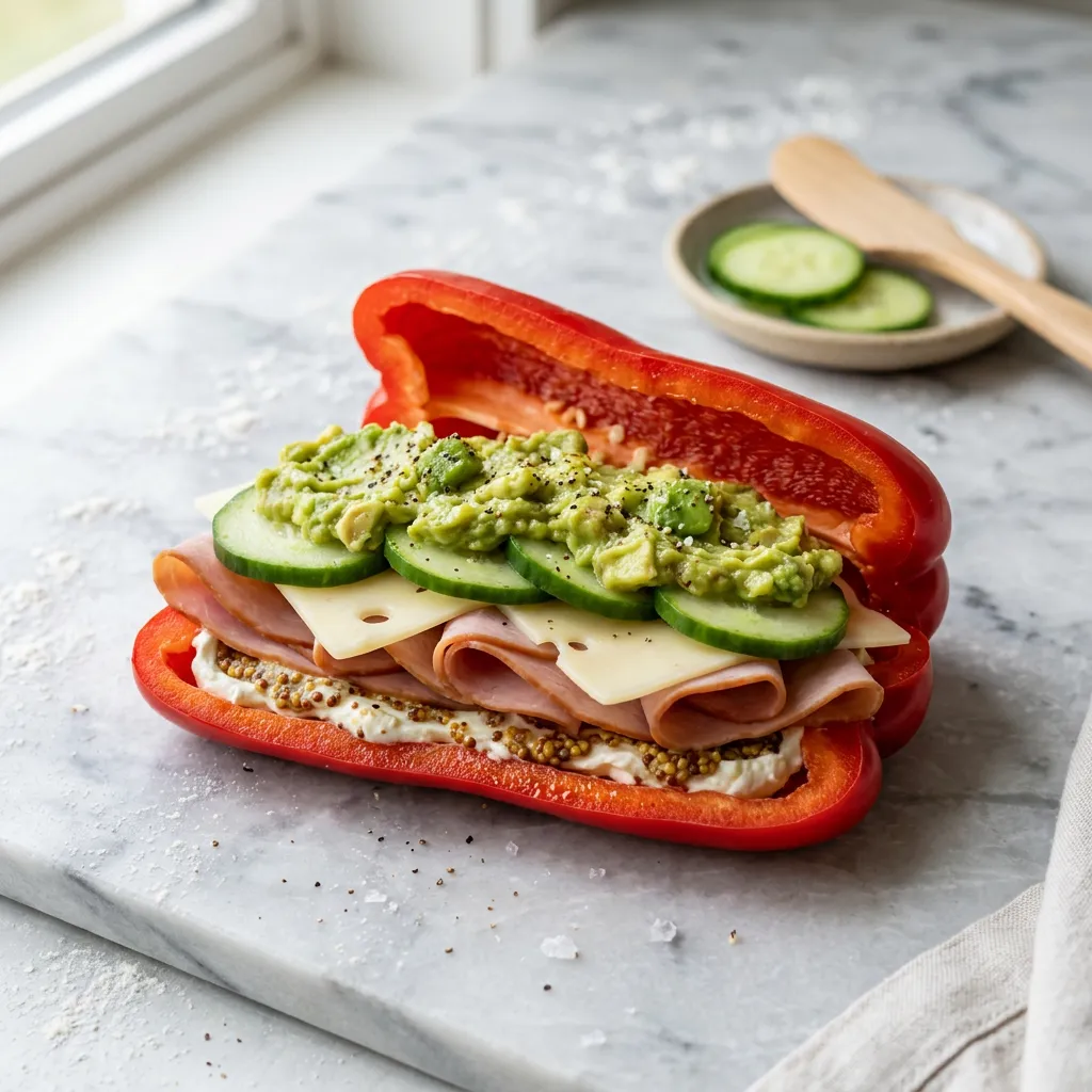 Bell Pepper Sandwich Recipe