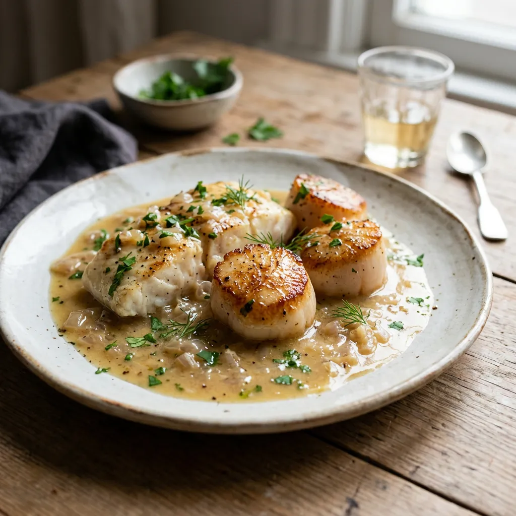 Bercy Sauce for Seafood