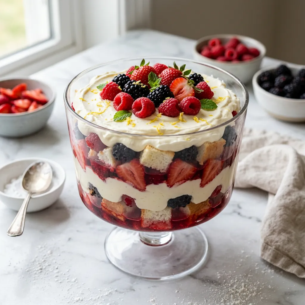 Berry Trifle Recipe