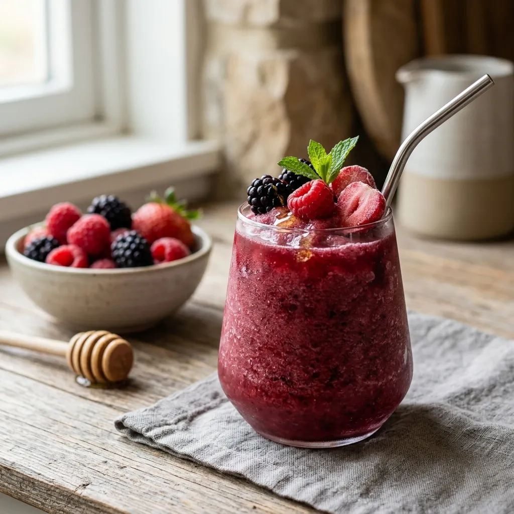 Berry Wine Slushies