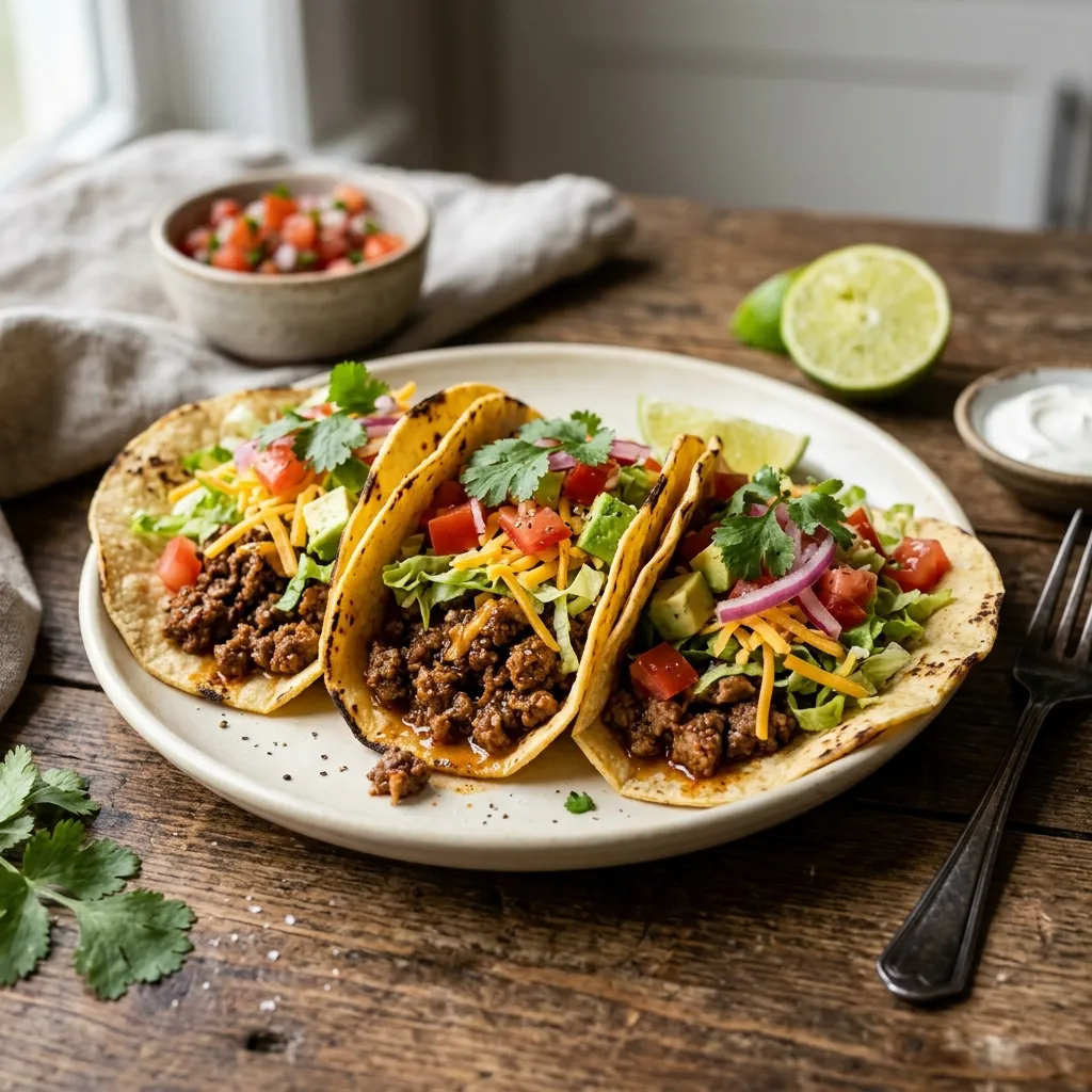 Best Ground Beef Tacos