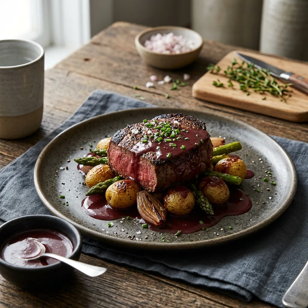 Beurre Rouge (Red Butter Sauce)