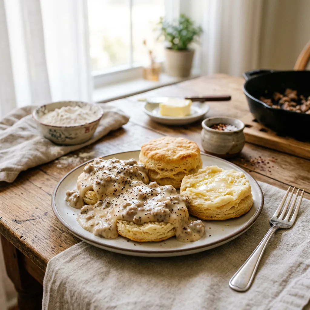 Biscuits and Gravy