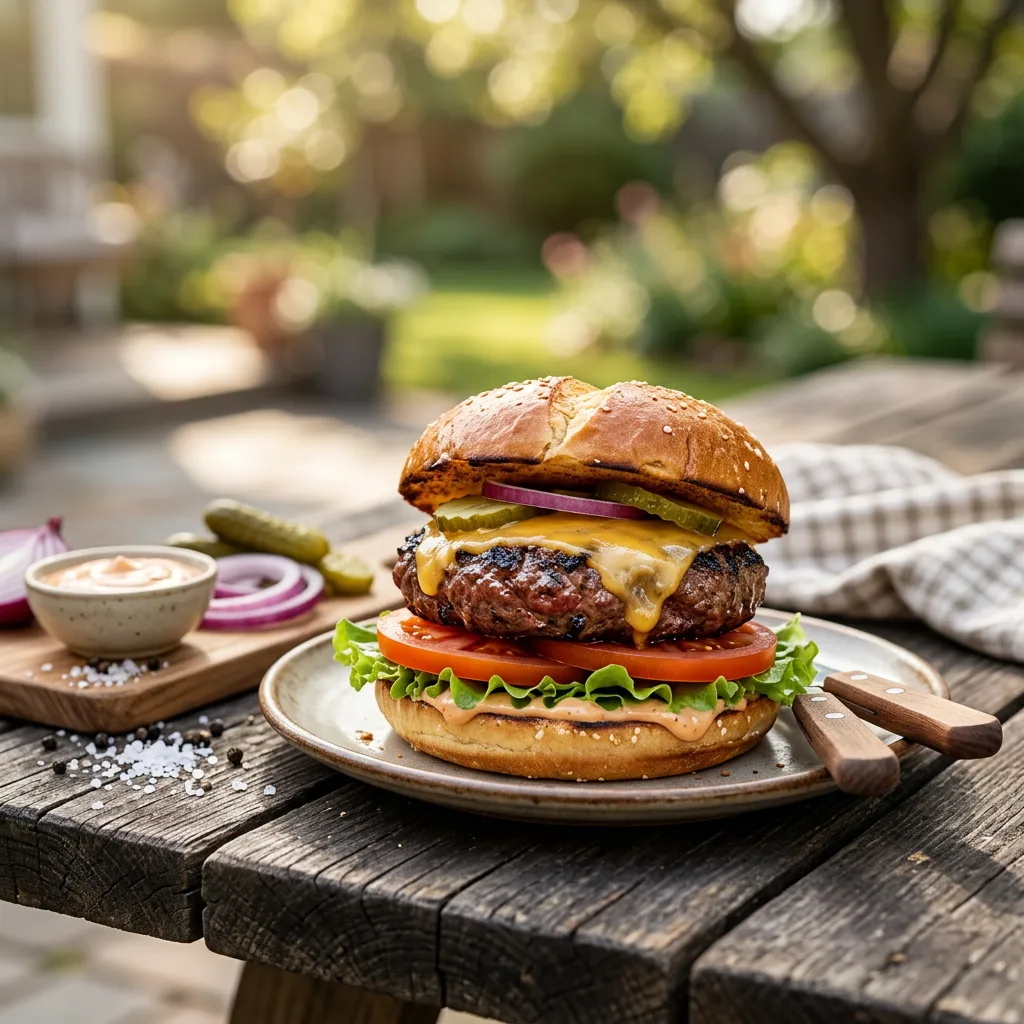 Bison Burger Recipe