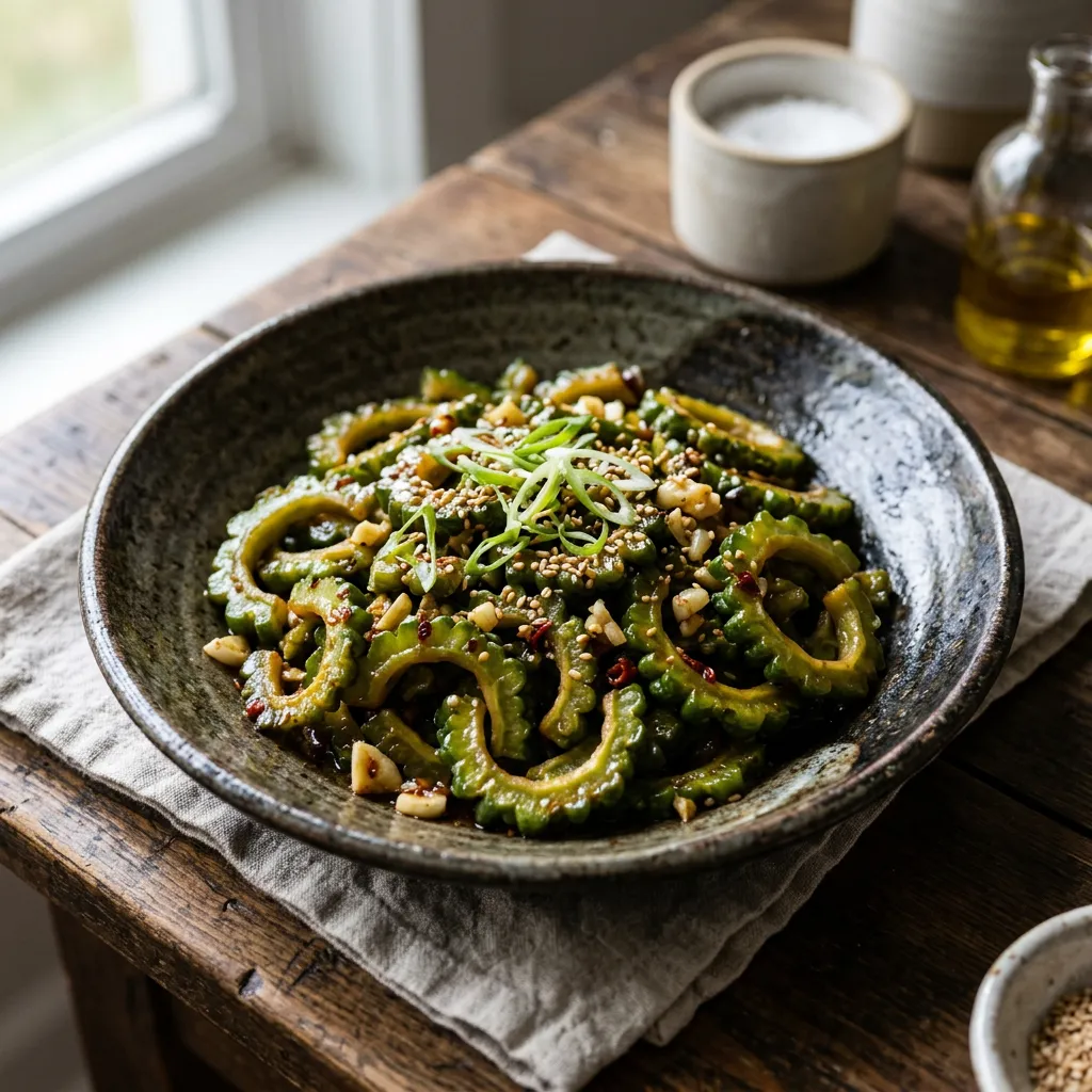 Bitter Melon Stir Fry