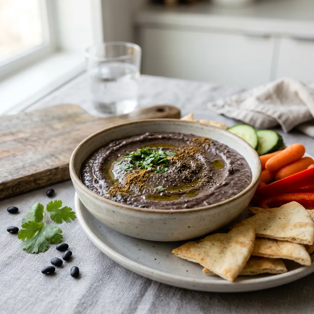 Black Bean Hummus Recipe