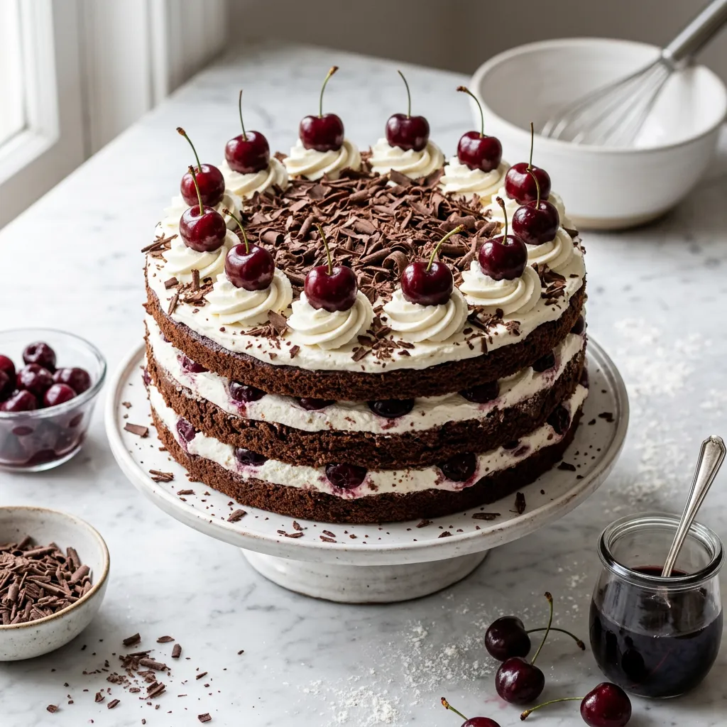 Black Forest Cake Recipe